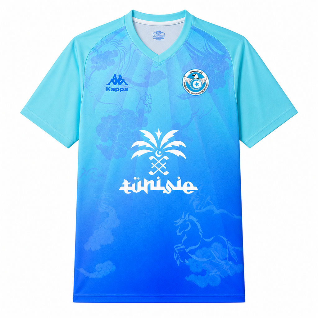 Maillot Concept Tunisie Bleu - Édition limité
