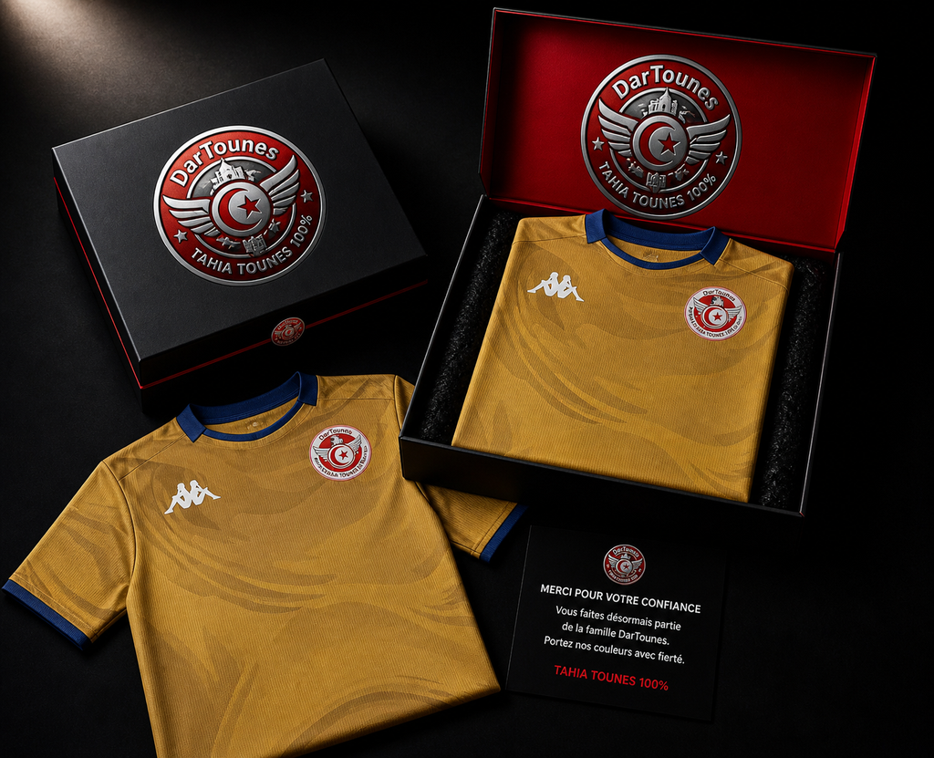 Maillot Kombat Third Tunisie | 25/26 Beige