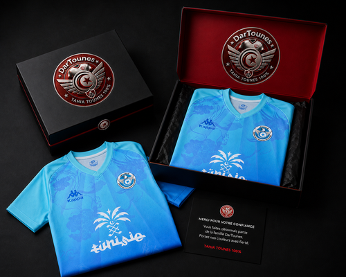 Maillot Concept Tunisie Bleu - Édition limité